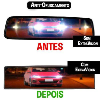 Retrovisor Panorâmico ExtraVision® - Segurança e Tecnologia para seu Carro