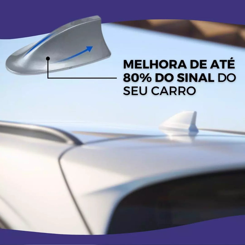 Antena SharkSport® - Esportiva e Elegante para seu Carro [BRINDE EXCLUSIVO PARA OS 100 PRIMEIROS]