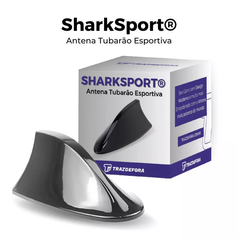 Antena SharkSport® - Esportiva e Elegante para seu Carro [BRINDE EXCLUSIVO PARA OS 100 PRIMEIROS]