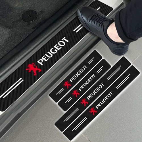 Adesivos de Carbono Para Portas Automotivas - Kit Com 4