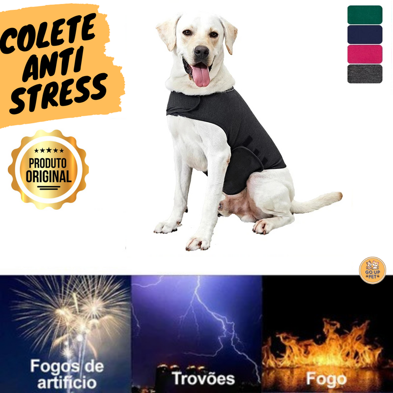 Colete Anti Stress | Para Cães